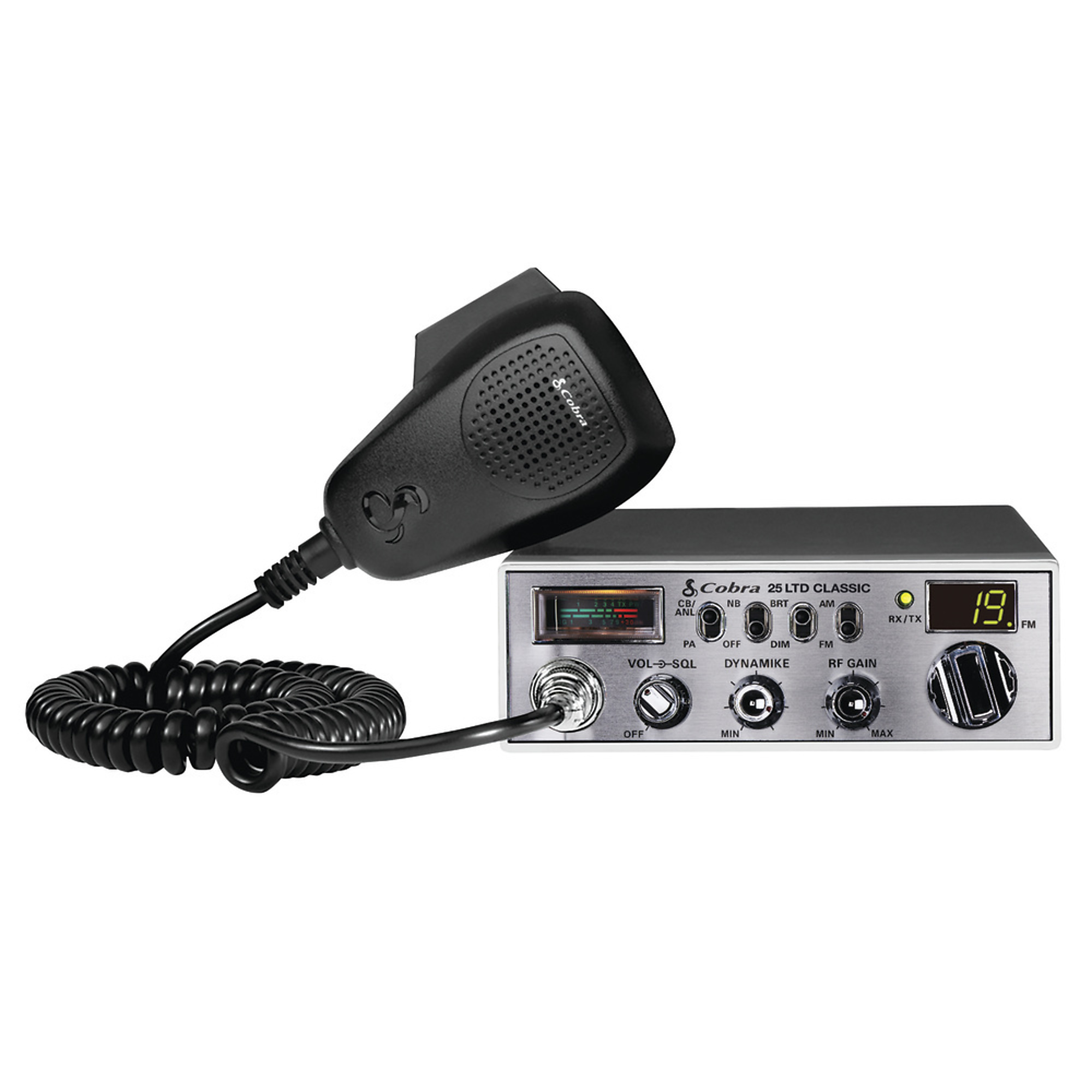 Cobra, COBRA 25 LTD AM/FM CB RADIO, Channels (qty.) 40 Model# CCBP25LT01
